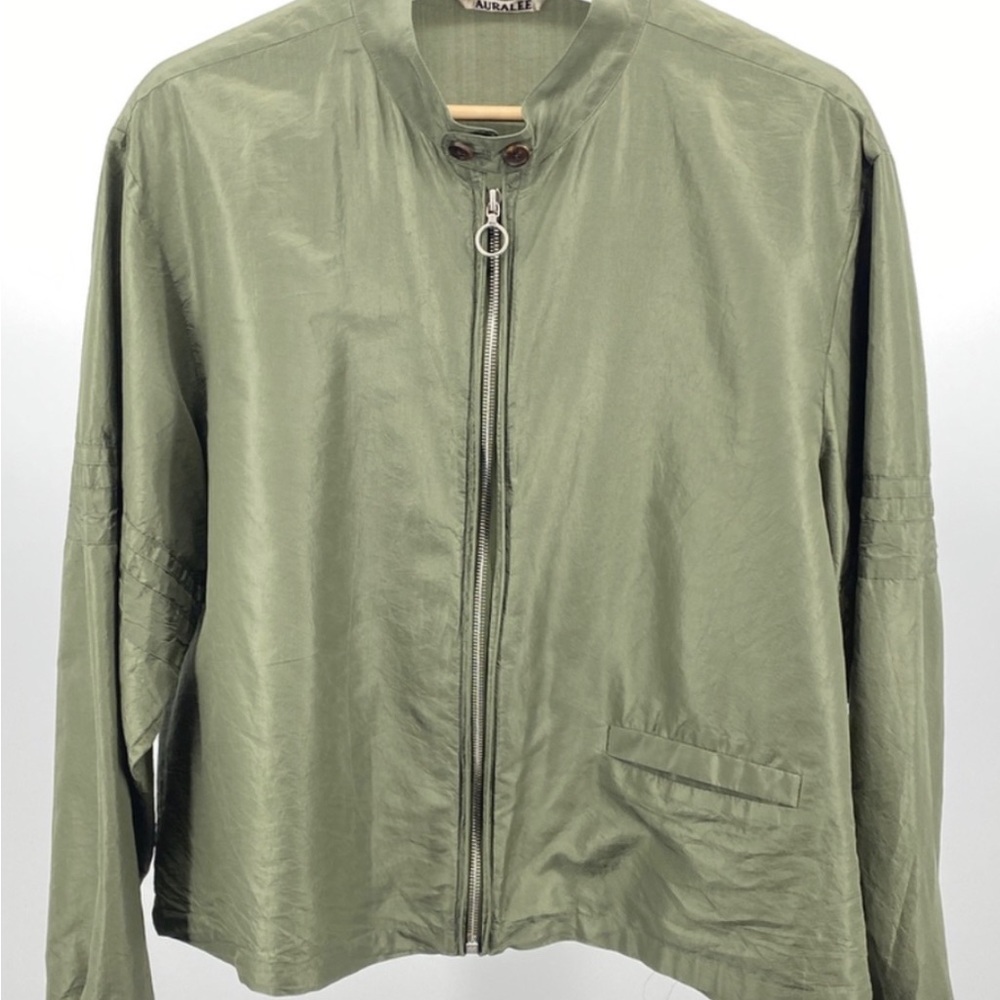 Auralee Silk Bomber size 4